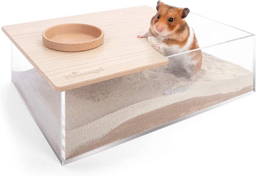 best hamster sand bath